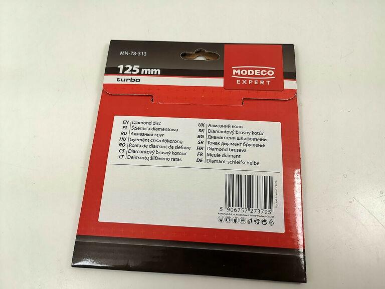 MODECO EXPERT ŚCIERNICA DIAMENTOWA, SEGMENTOWA 125 MM [EXPERT]
