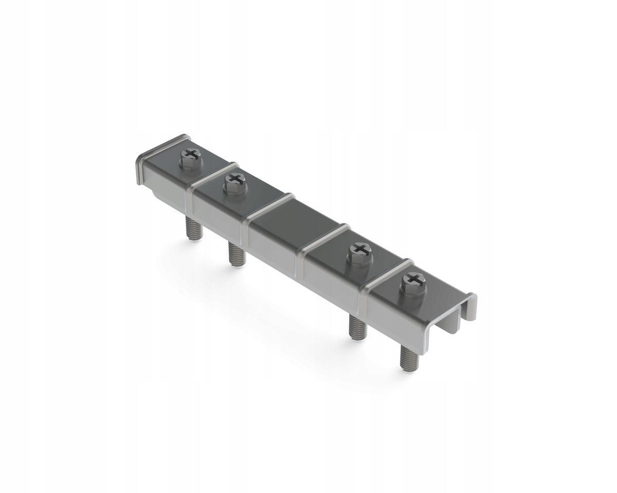 Łącznik do szyny montażowej 30x30 lub 30x45, L=200mm stalowy, QS (Quick Str