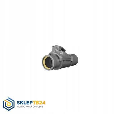 Zasuwa burzowa PP DN 50 wersja A popiel