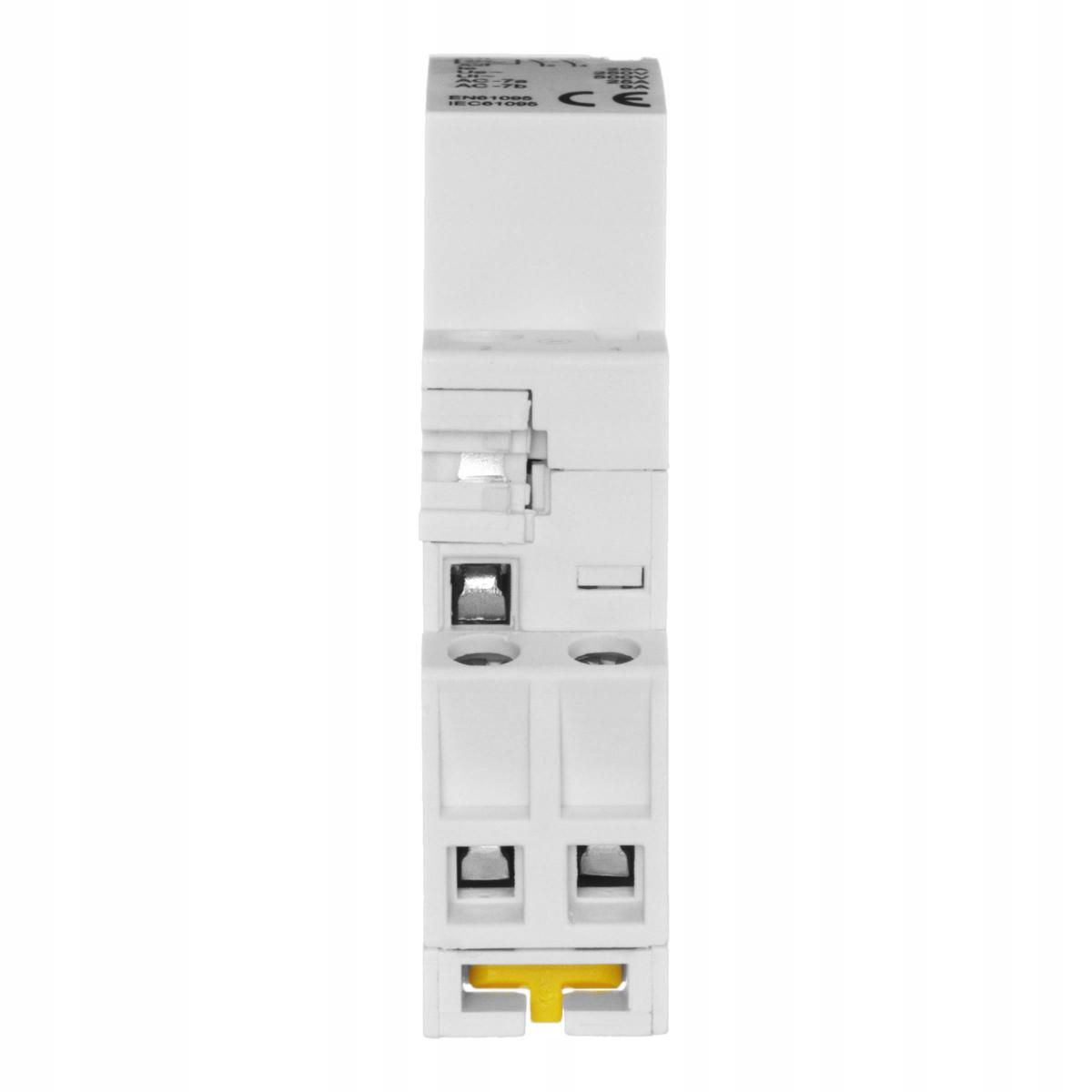 ZAMEL Stycznik modułowy instalacyjny 25A, 2xNO, 24V AC/DC STM-25-20/24V