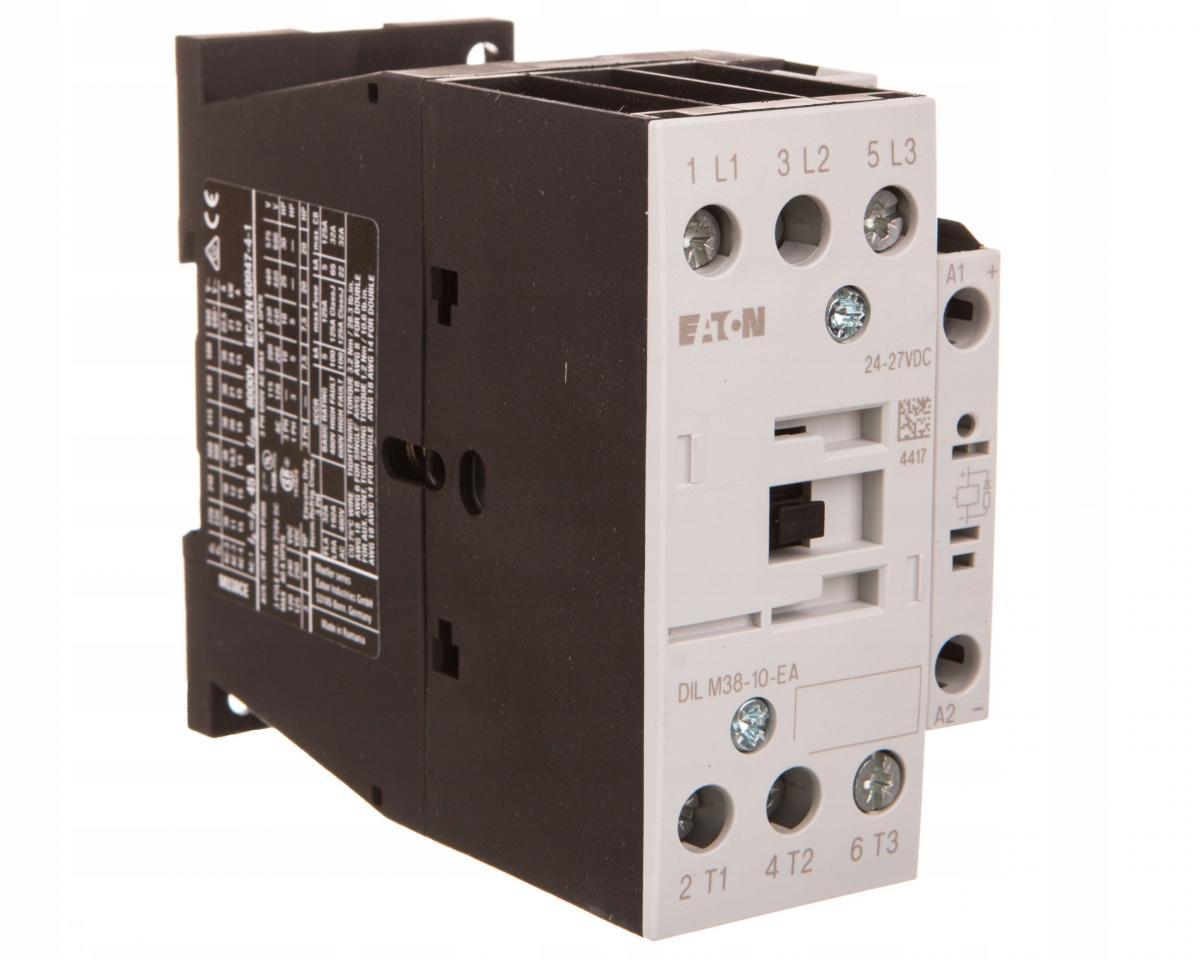 EATON Stycznik 18, 5kW/400V, sterowanie 24VDC DILM38-10-EA(RDC24)