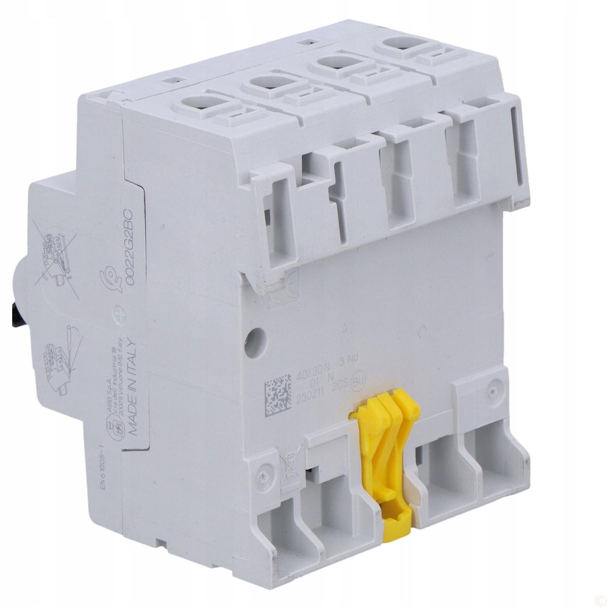 ABB FH204 AC-25/0,03 Wyłącznik różnicowo-prądowy 4-polowy
