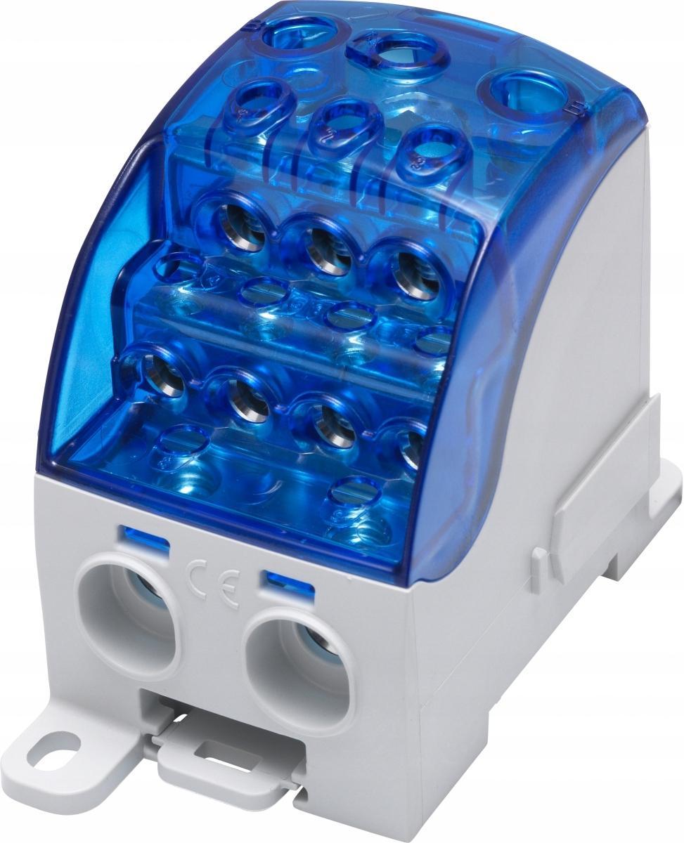 SIMET SUB 400 Blok rozdzielczy - uniwersalny Al/Cu 82080 SIMBLOCK niebieski