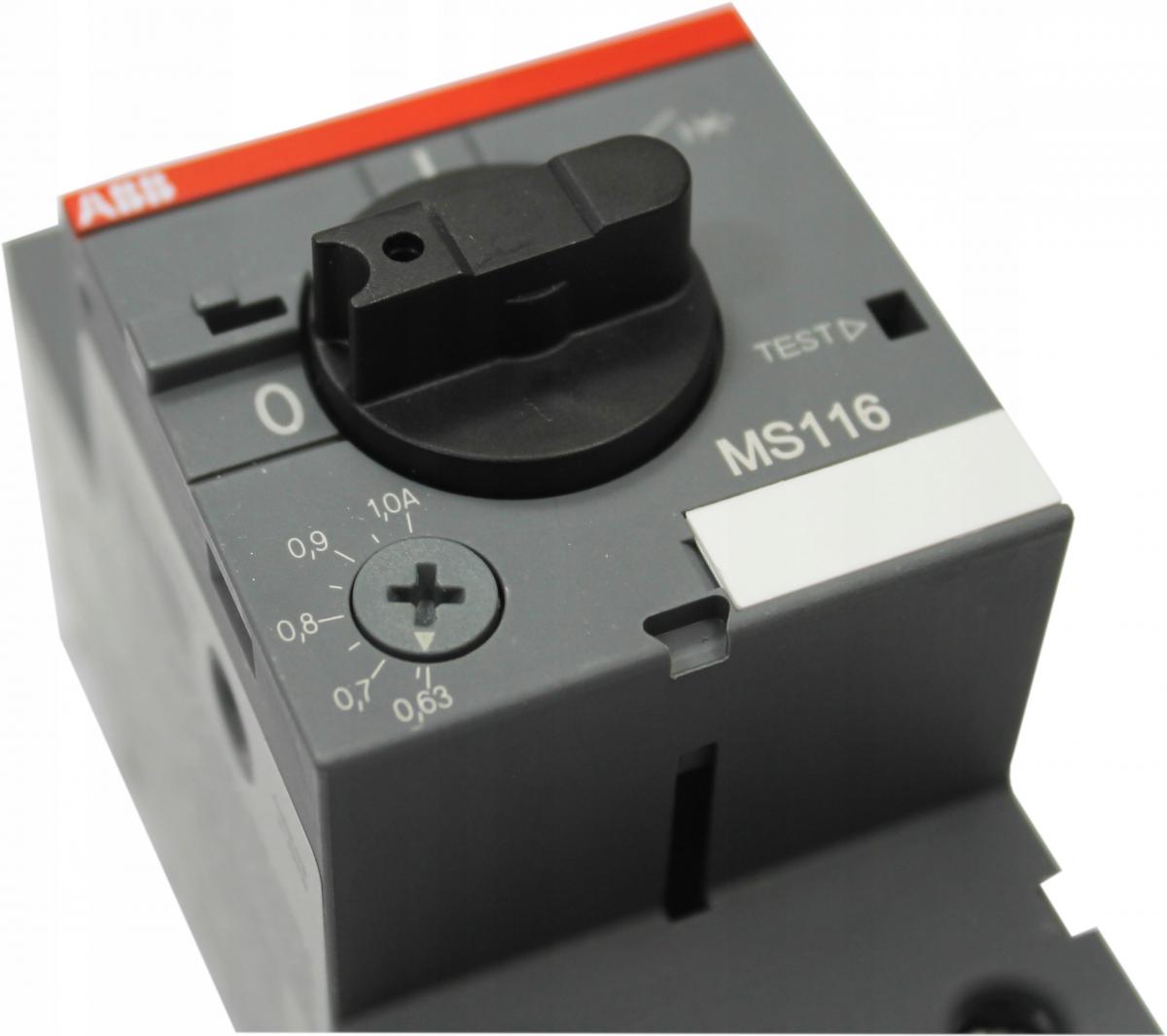 ABB MS116-1.0A Wyłącznik silnikowy