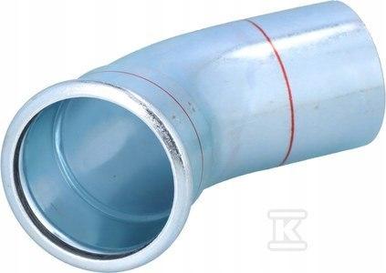KAN-therm Kolano nyplowe 45° Steel Sprinkler - 54