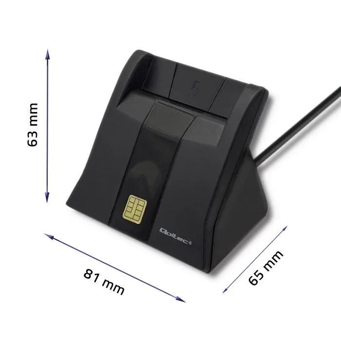 Inteligentny czytnik chipowych kart ID, USB 2.0, Plug&Play SCR-0643, 50643