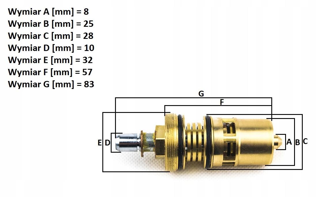 SCHELL Wkład do podtynkowej spłuczki do VERONA pisuar SCHELL