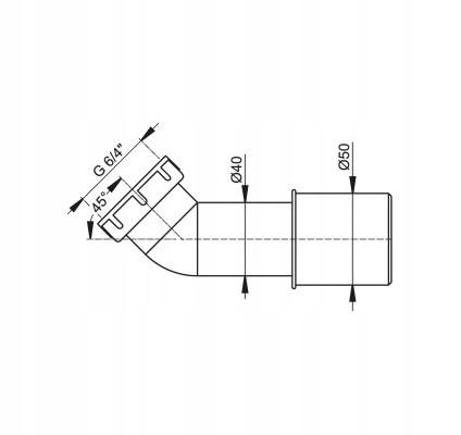 ALCADRAIN Syfon brodzikowy Clik-Clak, czarny mat