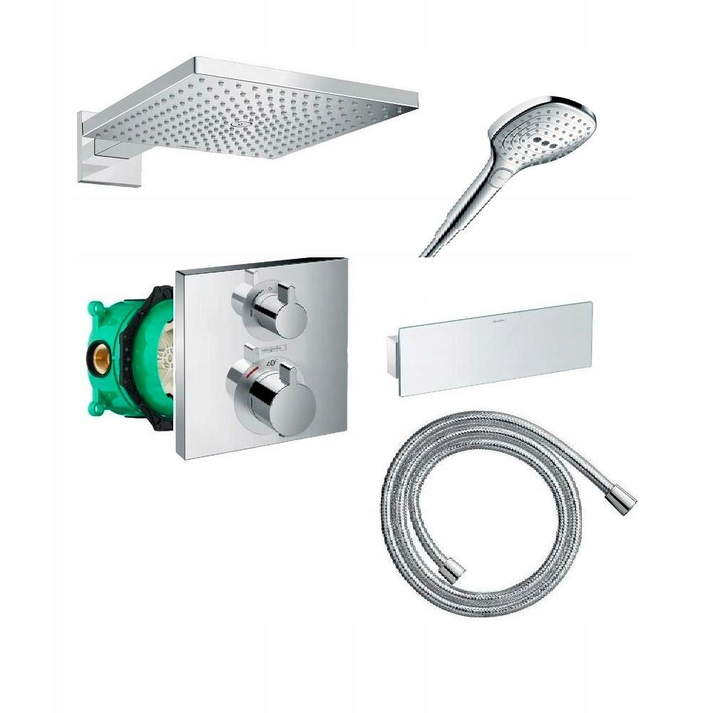 HANSGROHE Bateria termostatowa Hansgrohe Ecostat Square do 2 odbiorników
