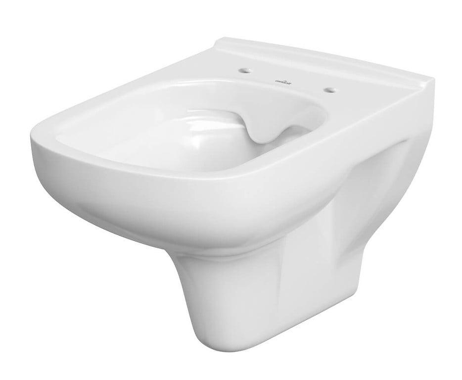 Zestaw 652 Miska zawieszana bezkołnierzowa Colour New CleanOn, deska duropl