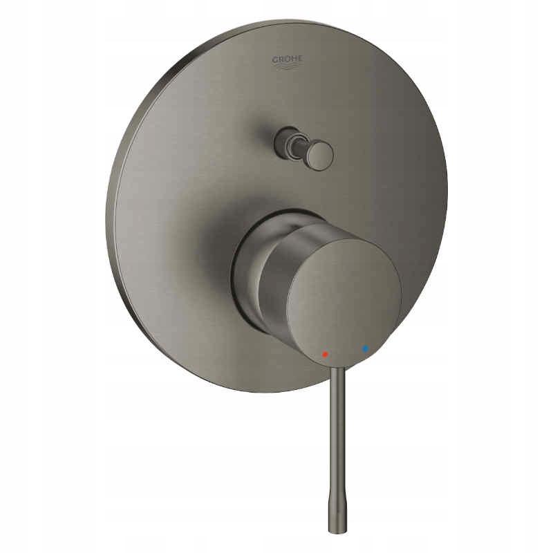 GROHE Bateria Essence jednouchwytowa doi dwóch wyjść wody hard graphite