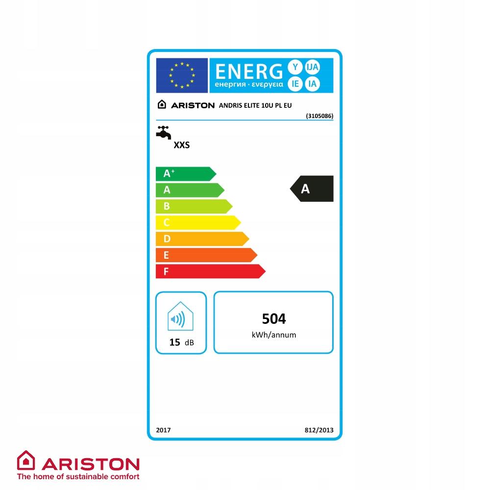 Podgrzewacz elektr. poj do montażu nad zlewem 10l ARISTON ANDRIS ELITE 10