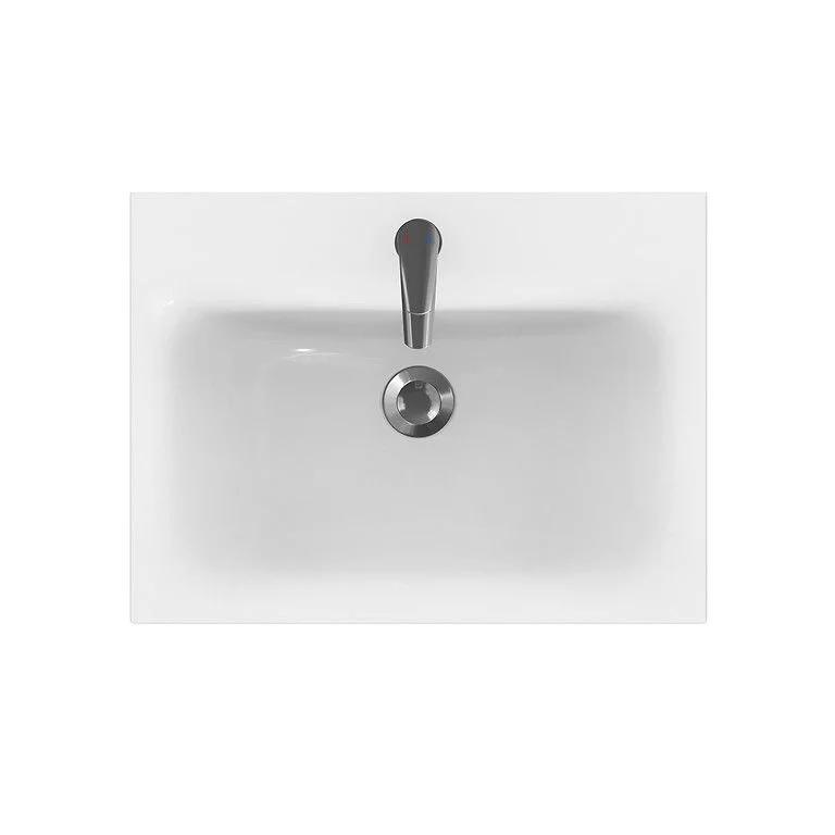 Zestaw 977 Moduo 60 biały (szafka + umywalka)