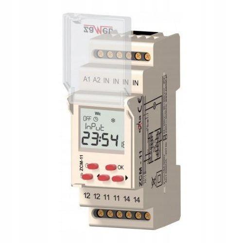 ZAMEL Programator czasowy 1-KAN. tygodniowy 230V AC TYP: ZCM-11
