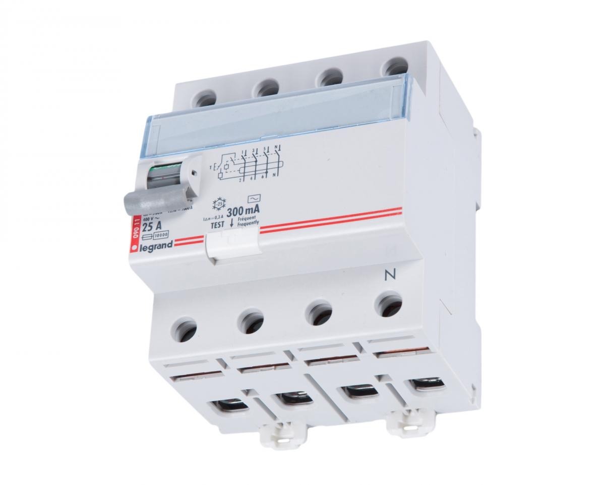 LEGRAND Wyłącznik różnicowoprądowy P304 4P 25A 300MA TYP AC TX3