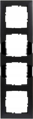 LEGRAND Ramka - 4x, CZARNY SUNO