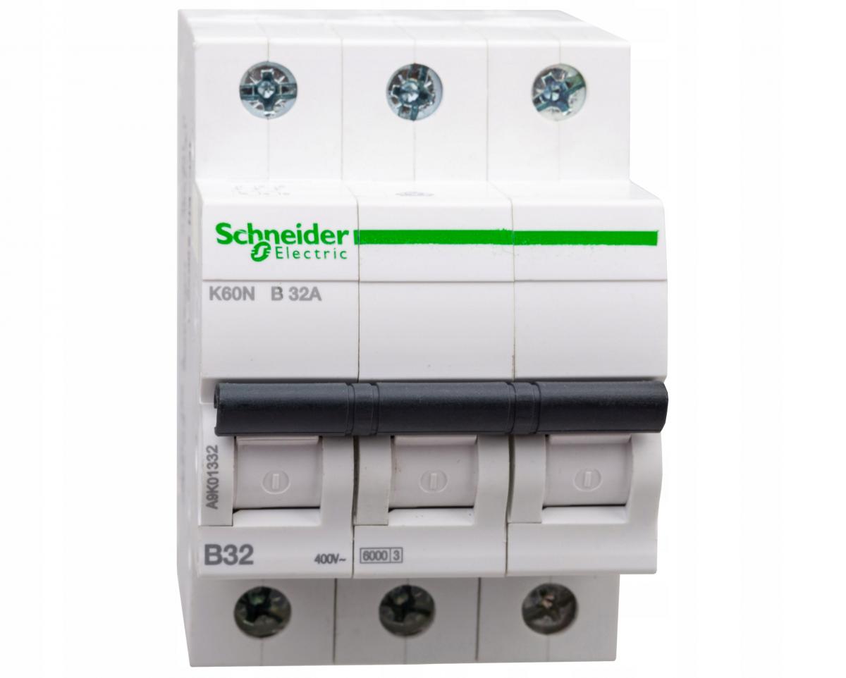 SCHNEIDER ELECTRIC Wyłącznik nadprądowy K60N-B32-3 B 32A 3-biegunowy