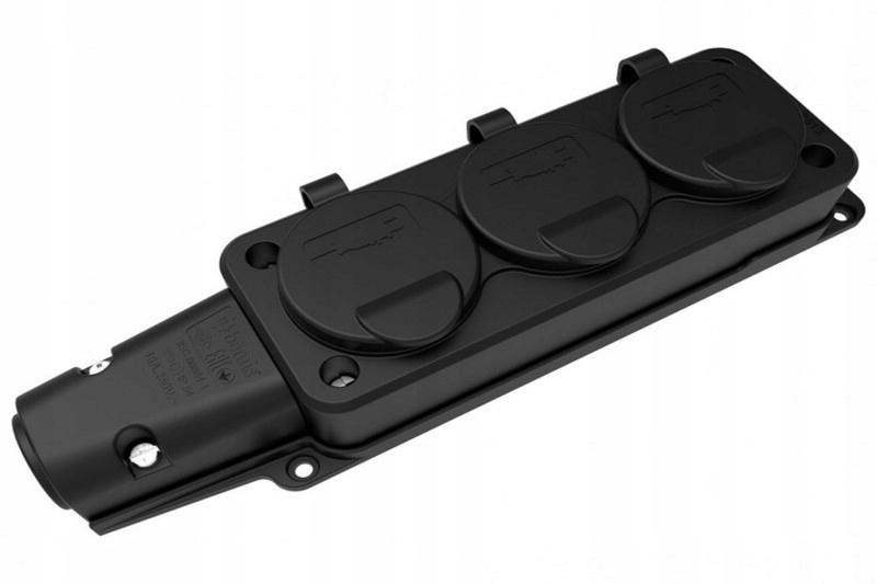 ONNLINE Listwa gumowa 3x230V IP44 ONNLINE