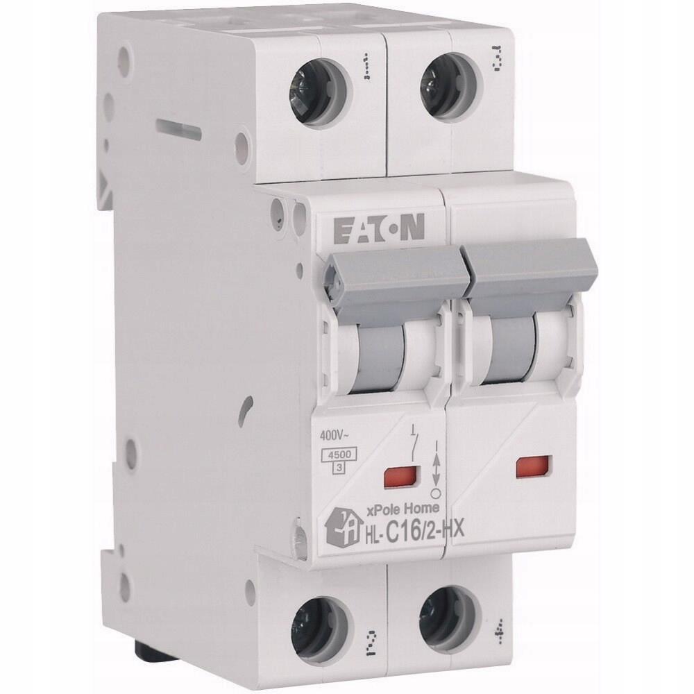 EATON Wyłącznik nadprądowy 6kA HN-C16/2