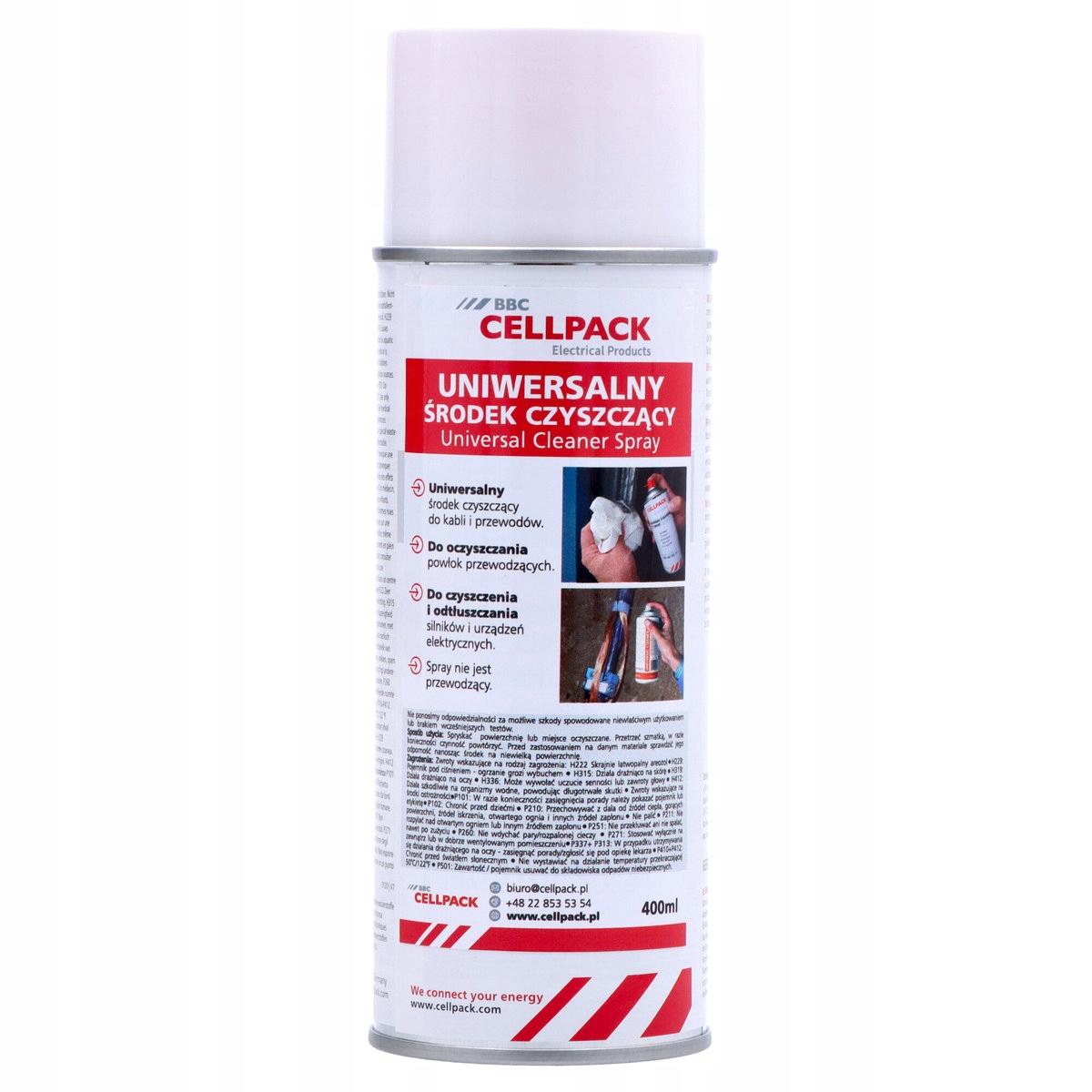 CELLPACK Spray czyszczący Universal cleaner 400ml