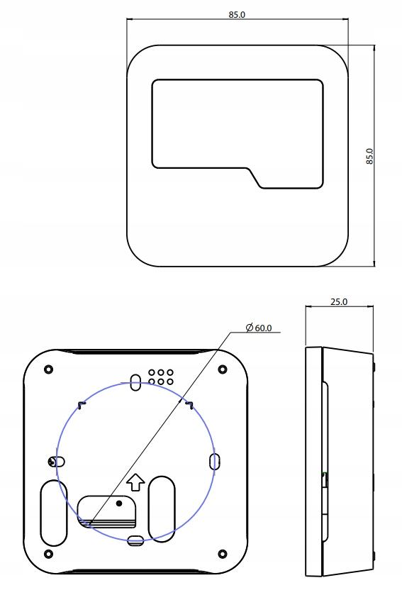 SALUS regulator przewodowy tygodniowy 230V biały natynkowy HTRP 230