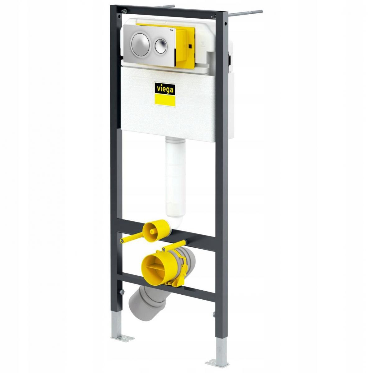 Stelaż do WC VIEGA Prevista Dry 8524.13 490x120x1120 z zestawem mocującym