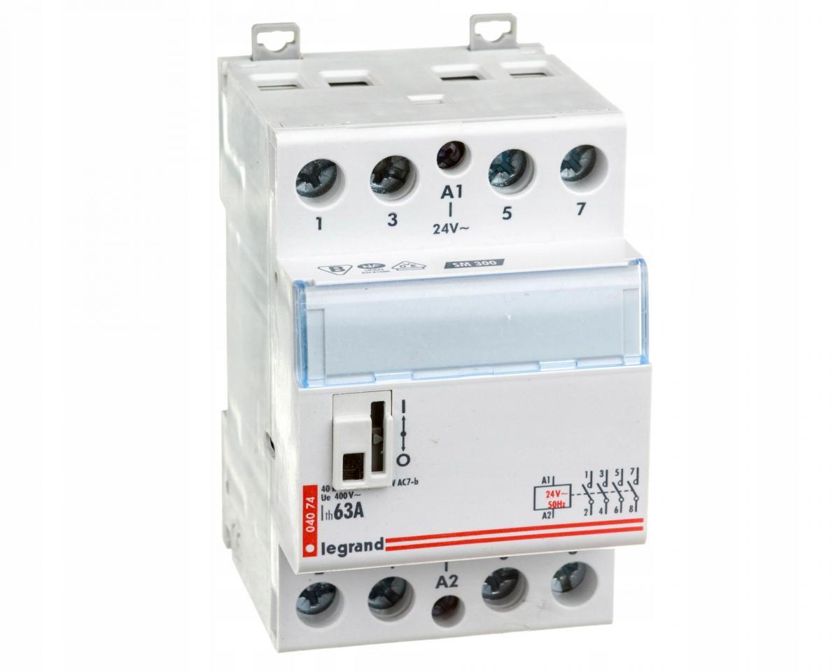 LEGRAND Stycznik modułowy SM 363 63A 24V 4NO