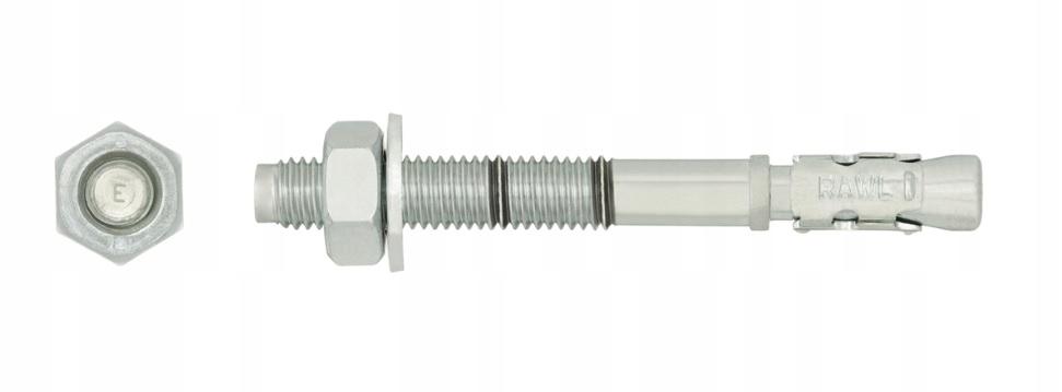 Kotwa opaskowa R-XPT M10x80 mm, Stal węglowa, Ocynk galwaniczny, Opcja 7 OP