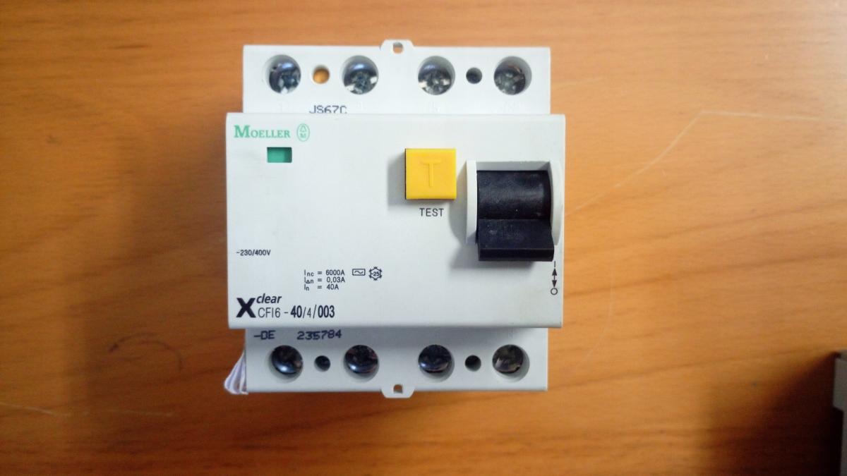 EATON Wyłącznik różnicowoprądowy 6kA typ AC HNC-40/2/003