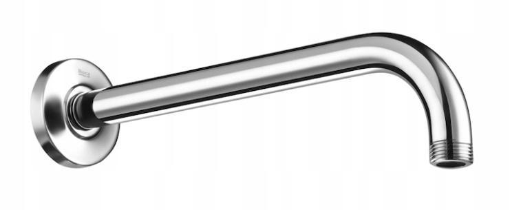 ROCA Ramię ścienne do głowic prysznic., 300, metal chrom