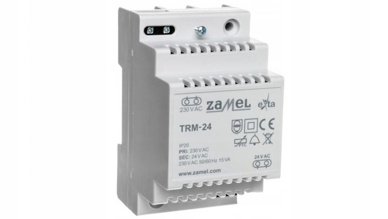 ZAMEL Transformator 230/24V AC 15VA TYP: TRM-24