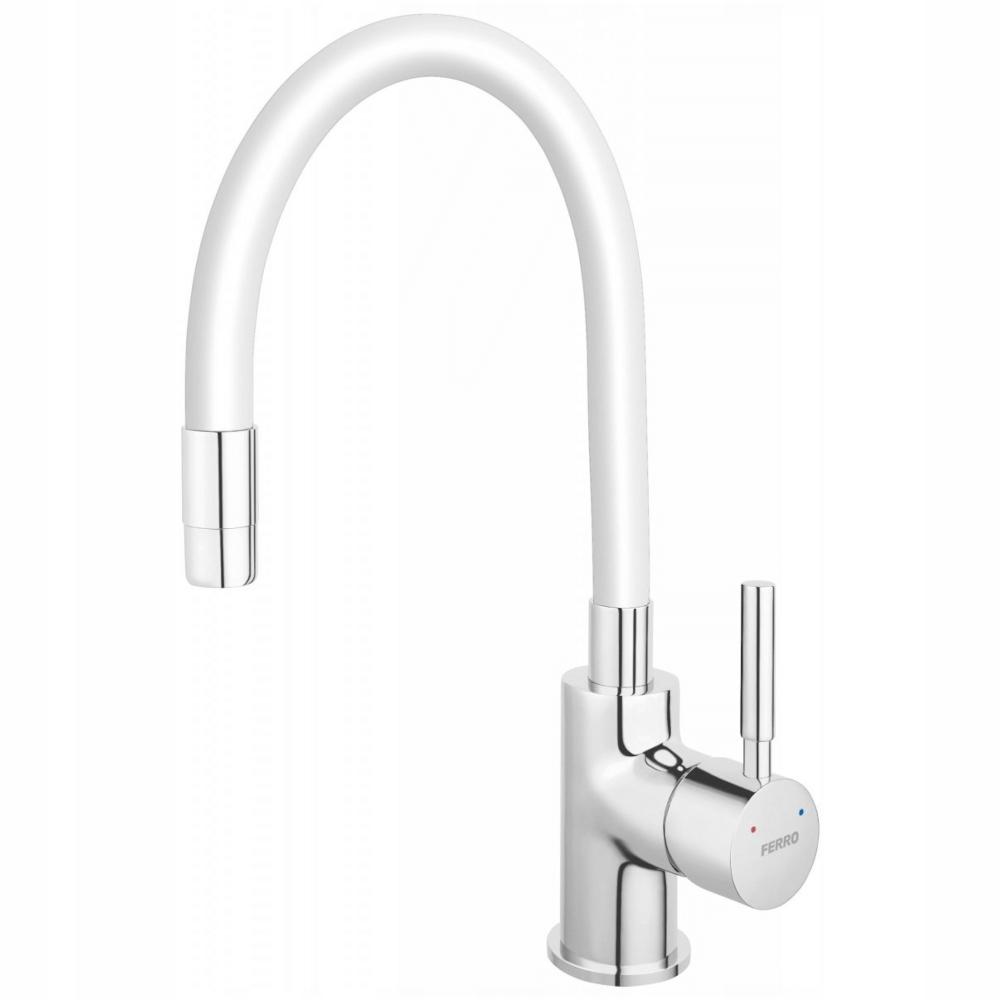 Bateria zlewozmywakowa stojąca ALGEO chrom