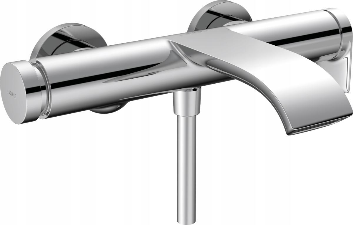 HANSGROHE Vivenis Jednouchwytowa bateria wannowa do montażu natynkowego