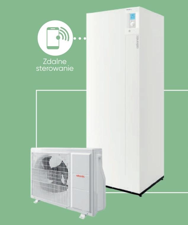 Pompa ciepła powietrzna split Extensa AI Duo R32 - 8 kW, 1 fazowa, 230 V z
