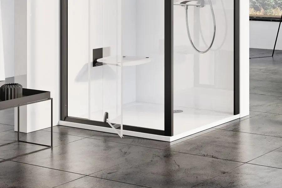 Brodzik Ravak Gigant Pro Flat - prostokątny 100x80 cm gładki, średnica syfo
