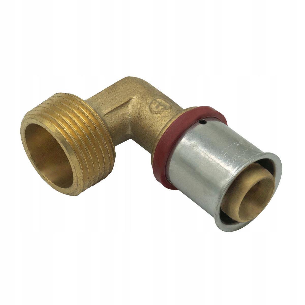 KAN-therm Kolano 90° mosiężne GZ ultraPRESS - 25 R1