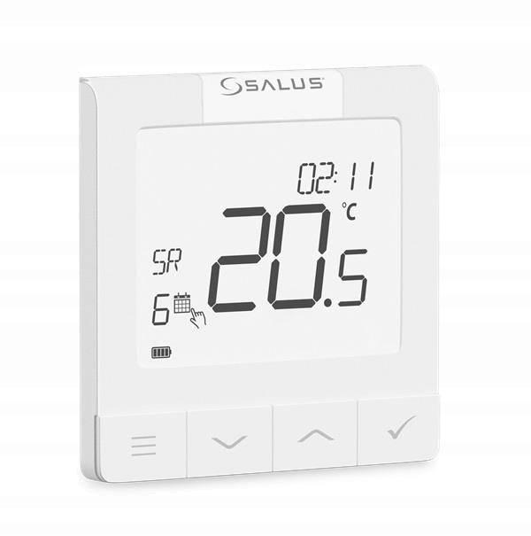 Regulator temperatury przewodowy SALUS WQ610 Quantum, 230V tygodniowy podty