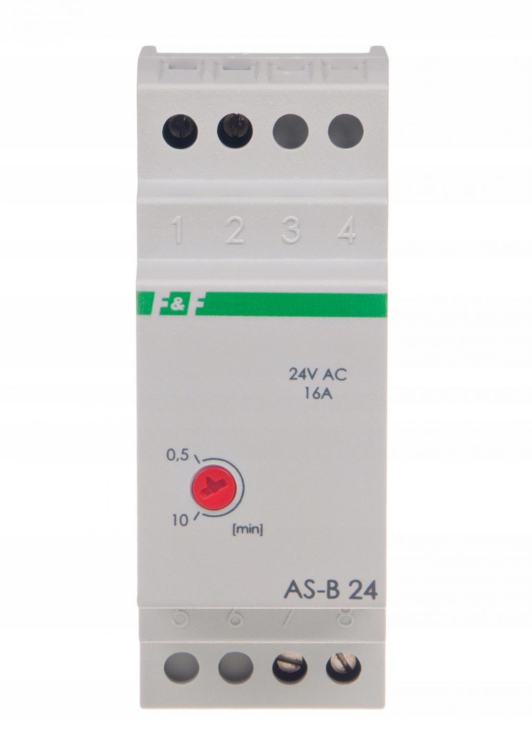 F&F Automat schodowy AS-B24 Un=24V, I=16A , 2 moduły