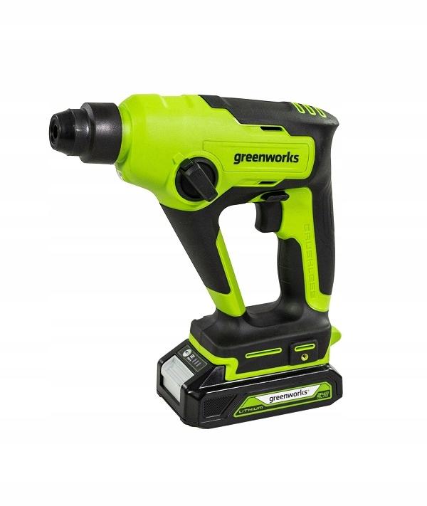 Młotowiertarka Udarowa Greenworks Gd24Sds1 24V
