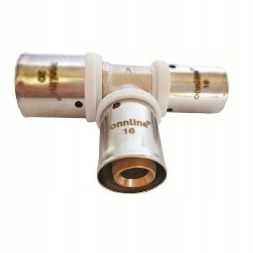 ONNLINE Trójnik redukcyjny zaprasowywany 25X20X20 MM profil U
