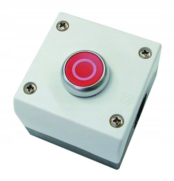 EATON Napęd M22-D-R-X0/KC11/I przycisk płaski czerwony 1Z1R bez samopowrotu