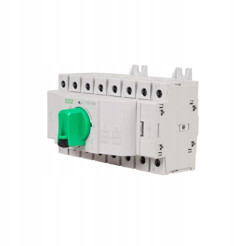 F&F Obrotowy modułowy przełącznik sieć - agregat 80A PSR-480