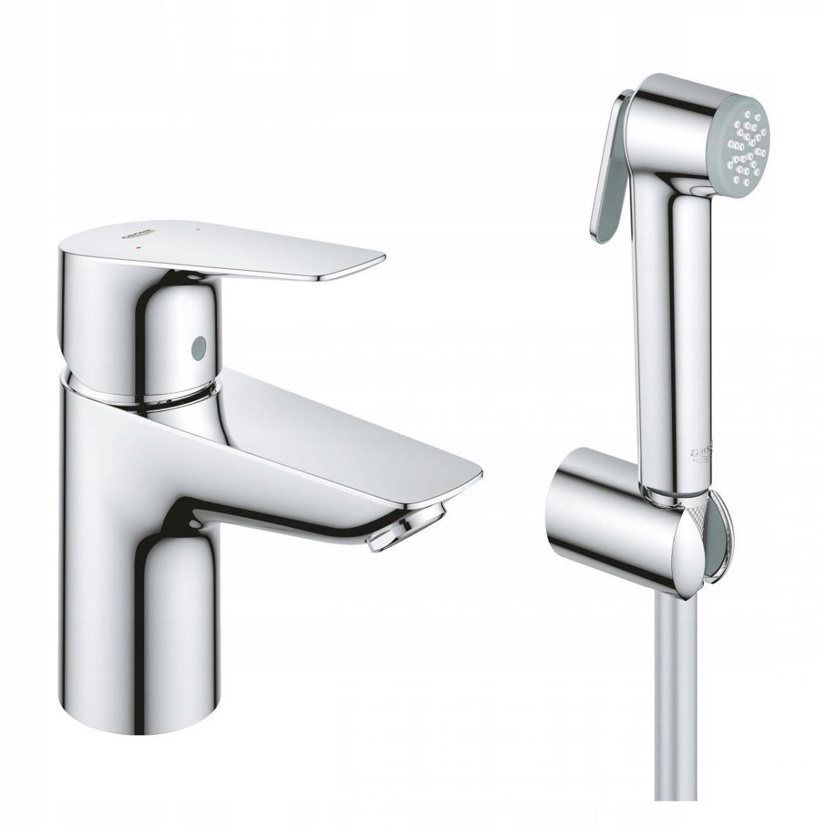 Bateria umywalkowa stojąca GROHE BauEdge 1-uchwyt. 1-otworowa DN 15 chrom