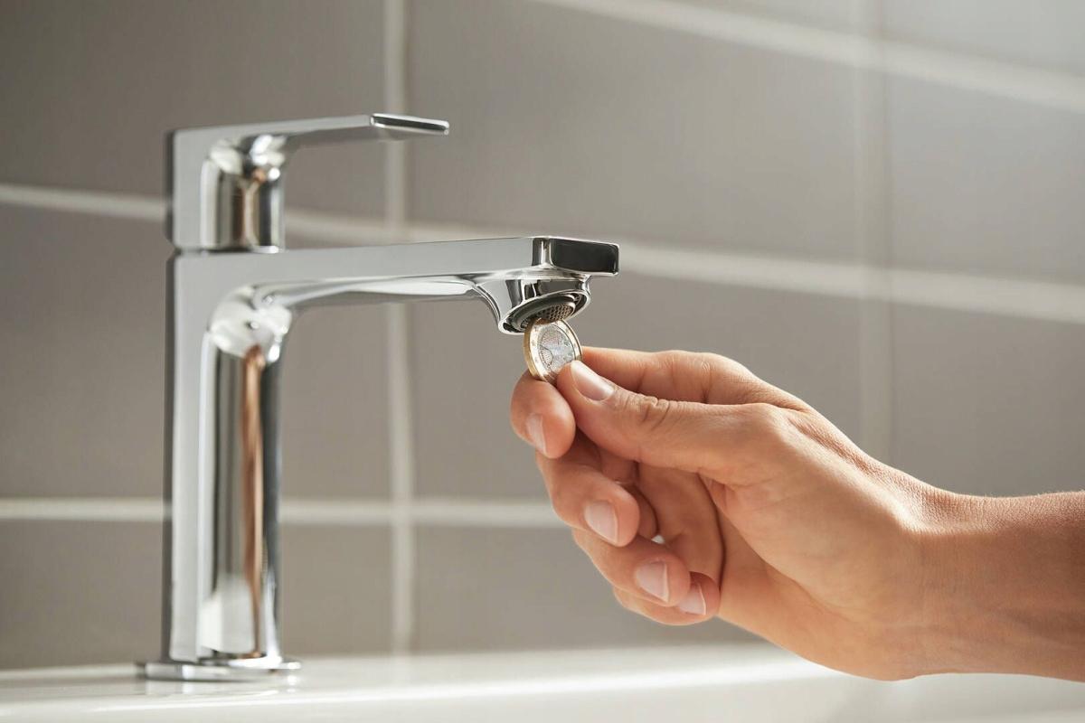 Bateria umywalkowa stojąca HANSGROHE REBRIS E 110 1uchw 1-otw czarna matowa