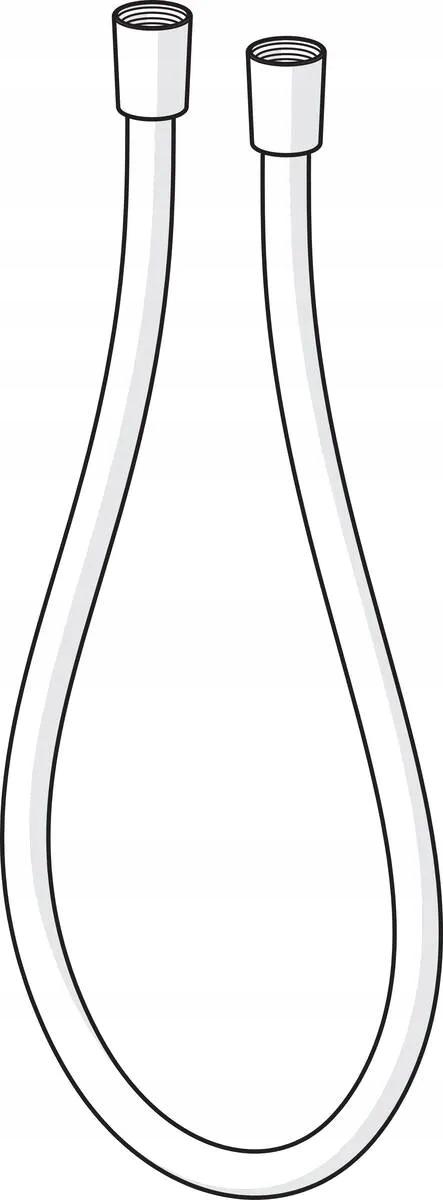 ORAS Wąż prysznicowy, wzmacniany, 1.5 m, gwint 1/2, chrom