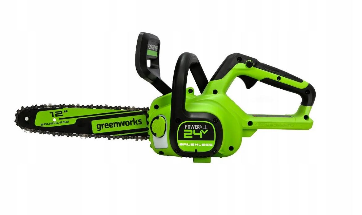 Pilarka Łańcuchowa Greenworks Gd24Cs30K4 Zestaw Ładowarka + Aku 4 Ah 24V