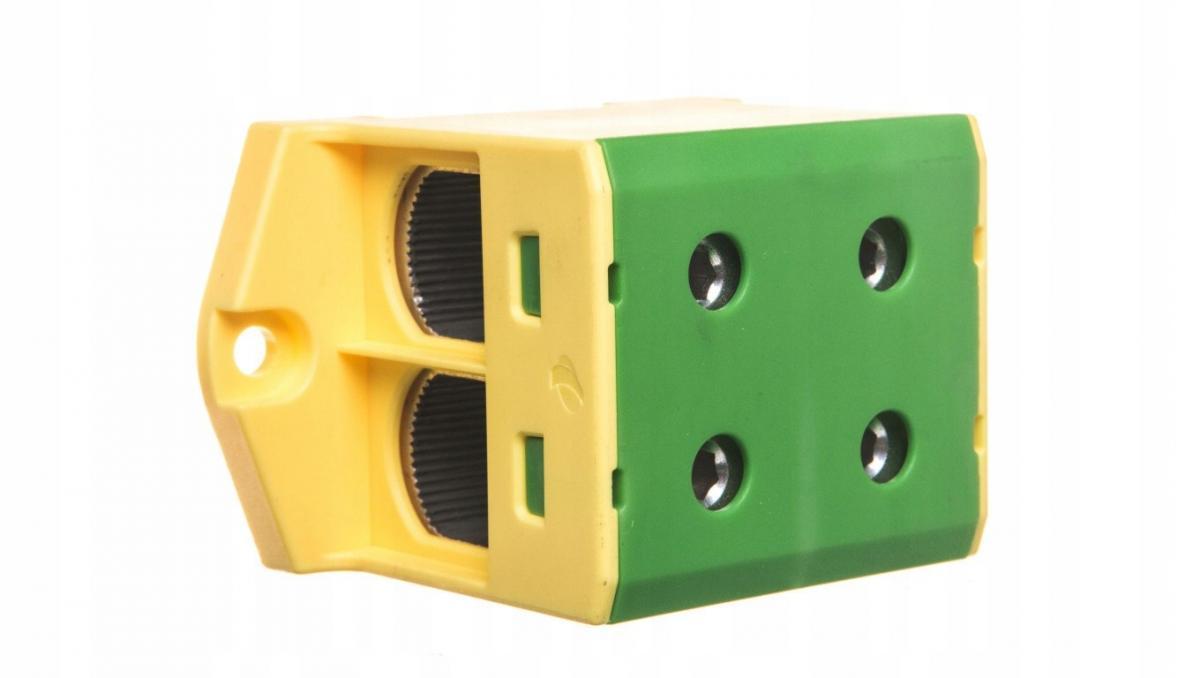 Złączka OTL150-2 żółto-zielony 2xAl/Cu 25-150mm2 1000V AC/1500V DC, zacisk