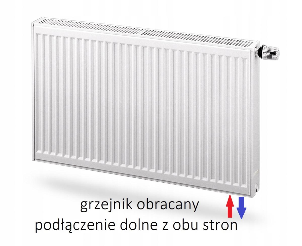 GRZEJNIK PURMO CV 22 450x400 DOLNY ANTRACYT OD RĘKI