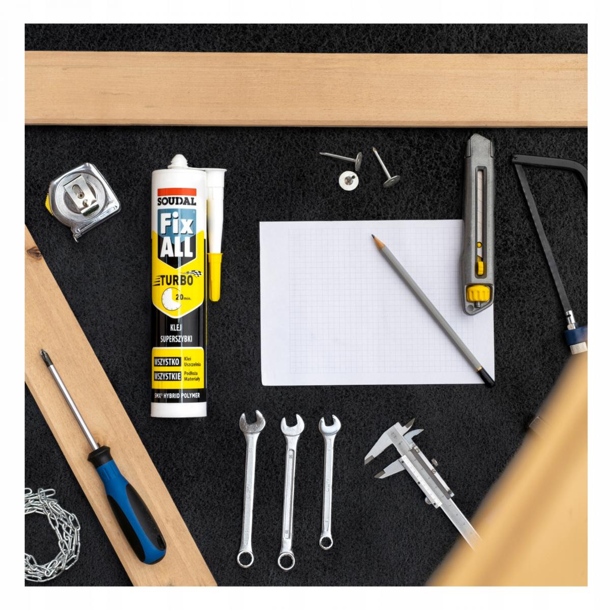 SOUDAL Uszczelniacz hybrydowy FIX ALL TURBO
