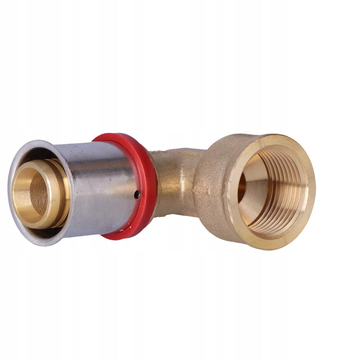 KAN-therm Kolano 90° mosiężne GW ultraPRESS - 25 Rp3/4